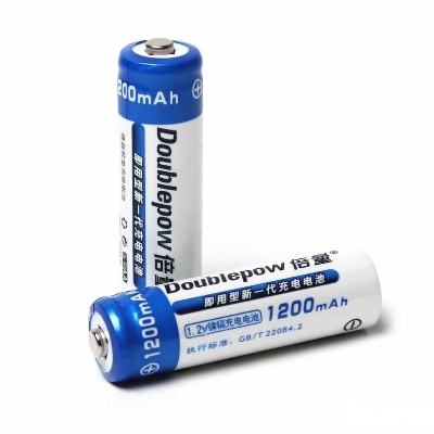 Picture of Doublepow  AA R6 1.2V 1200mAh Ni-MH Rechargeable Battery 2 Piece 