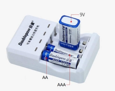 Picture of Doublepow DP-D03 Battery Charger for AA AAA 9V Ni-mh Ni-cd Rechargeable Battery 