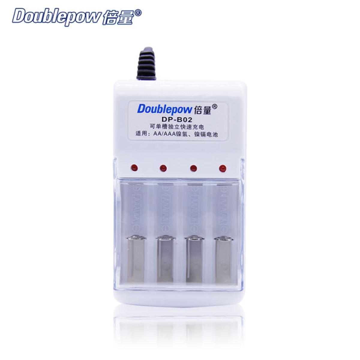 Picture of Doublepow DP-B02- 4 Slot Rechargeable AA- AAA Battery Charger 