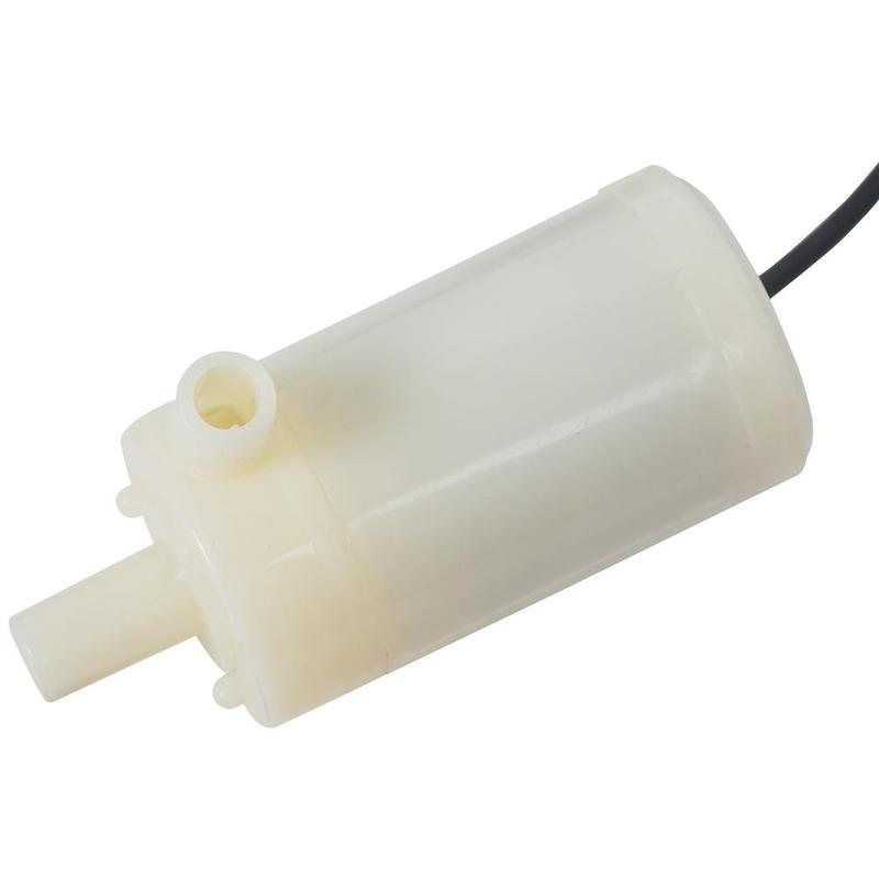 Picture of Aquarium DC Water Pump Mini Submersible Pump 3-6V 120L/h 150 gm White