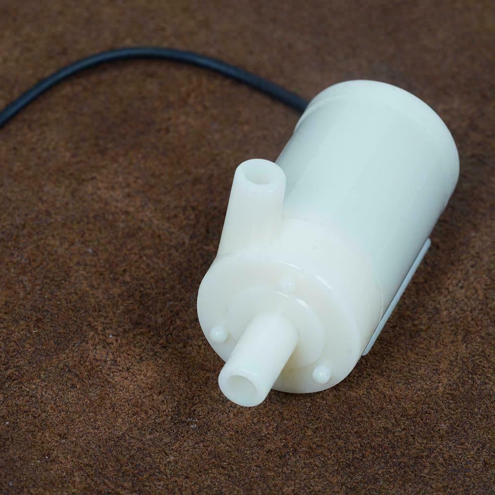 Picture of Aquarium DC Water Pump Mini Submersible Pump 3-6V 120L/h 150 gm White