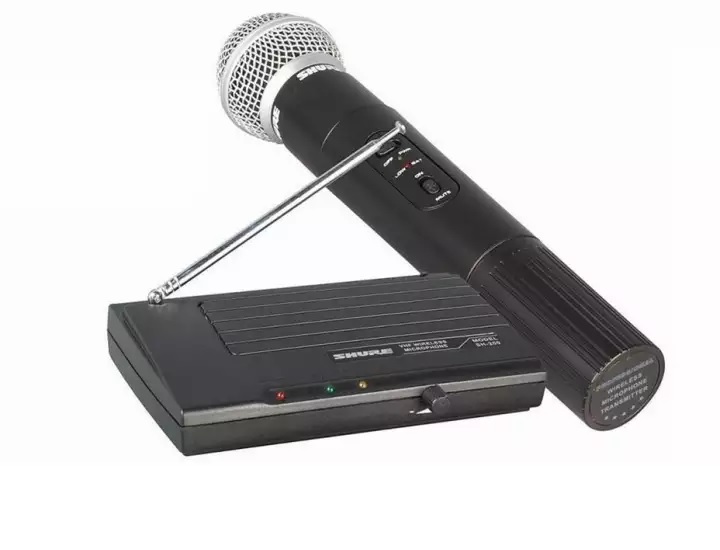 Picture of Shure SH-200 Wireless Microphone Receiver System Black