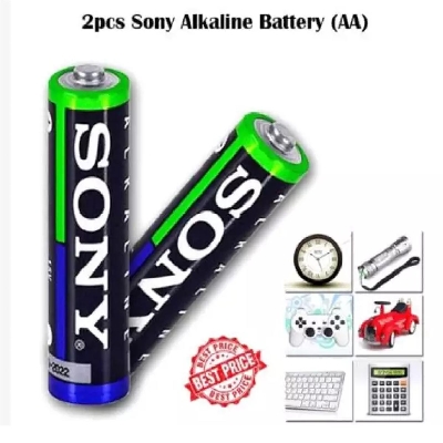 Picture of SONY Alkaline AA Batteries LR6 1.5V 2pcs Multicolor