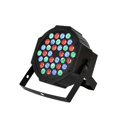 Picture of RGB Sound Active 36 LED Stage  pargan Light Mini Party KTV Disco Laser Lamp Wedding Lighting Black