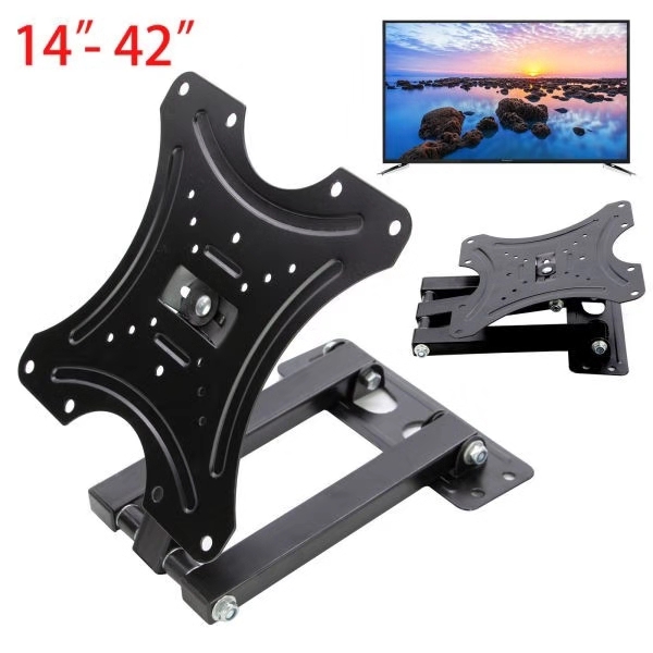 Picture of LED TV Wall Mount Moveable Bracket/Hanger/Swivel Tilt 14’’ to 42" For 4K TV/Smart LED/LCD/LED TV/Monitor Black
