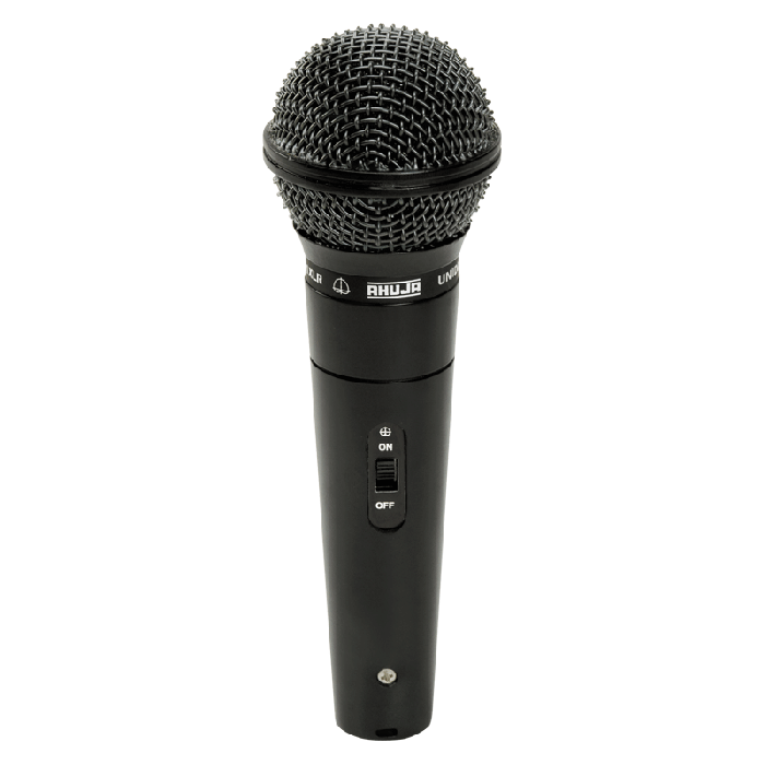 Picture of Ahuja Microphone AUD 101XLR Wired Microphone - Black