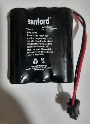 Picture of Rechargeable Battery 3*AA 400mah 3.6V  For Toy Car Cordless Phones Camcorder Digital Camera Emergency Backup Lighting Wall Watch Multicolor