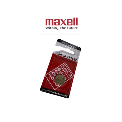 Picture of Maxl 3V Lithium Battery CR1632 Car remote battery made in japan Silver