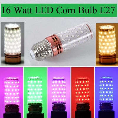 Picture of 16W Led Candle Bulb 360 Degree E27 16W Energy Saving Corn Light E27 1Pcs 