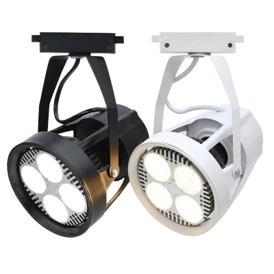 Picture of 40W LED Track Light Par30 clothing Spotlights backdrop shop windows slide rail track light lamp 1Pcs 