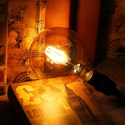 Picture of G125 E27 Edison LED Bulb Vintage Rustic Style 4W Filament Bulb Decor Lamp 1Pcs 4 Watt