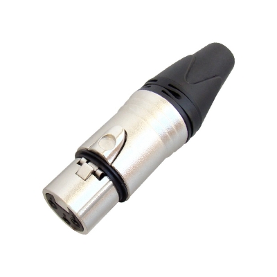 Picture of MX NC3FXX Silver Plated 3 Way Female XLR Connector 1Pcs Multicolor