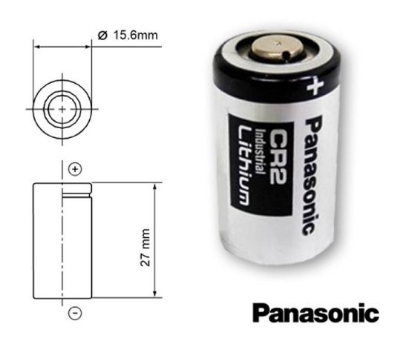 Picture of Industrial CR2 Lithium 3V Battery 1Pcs Multicolor