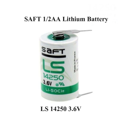 Picture of Saft LS-14250 1/2 AA 3.6V Lithium Battery 1Pcs Multicolor