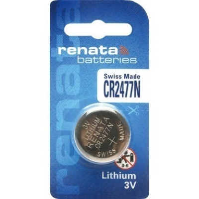 Picture of Renata CR2477N Lithium battery 3V 1Pcs Silver