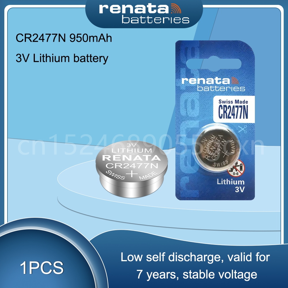 Picture of Renata CR2477N Lithium battery 3V 1Pcs Silver