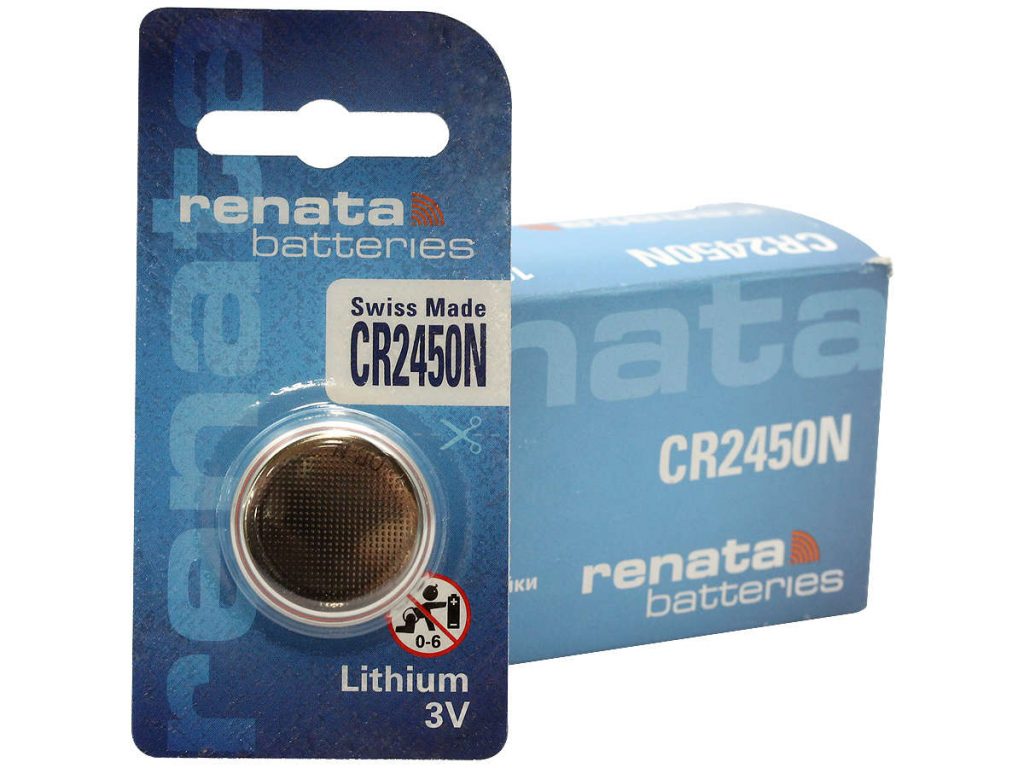 Picture of Renata CR2450N Lithium battery 3V 1Pcs Silver