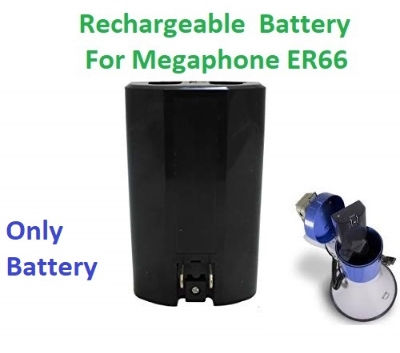 Picture of Rechargeable Battery For Megaphone ER66 1Pcs Black