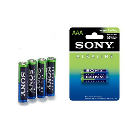 Picture of Sony Alkaline 1.5V AAA Battery 4Pcs Multicolor