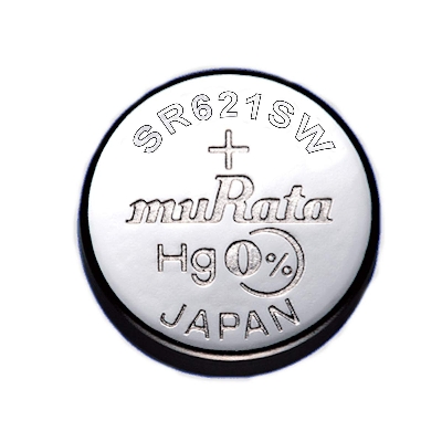 Picture of Murata SR621SW / 364 1.55V Silver Oxide Button Cell Watch Battery 1Pcs Silver