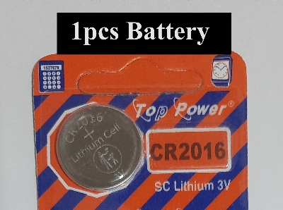 Picture of Top Power CR2016 3V Lithium Battery 3V Button Battery motherboard remote control Battery 1Pcs Silver
