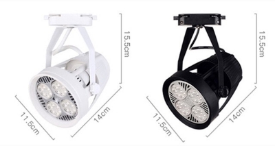 Picture of 45W LED Track Light Par30 clothing Spotlights backdrop shop windows slide rail track light lamp 1Pcs 