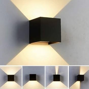 Picture of Modern Wall Washer  Led Wall Light Indoor Outdoor Waterproof Led Wall Lamp Square Shap Warm Light