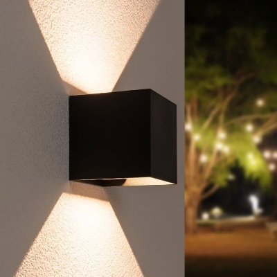 Picture of Modern Wall Washer  Led Wall Light Indoor Outdoor Waterproof Led Wall Lamp Square Shap Warm Light
