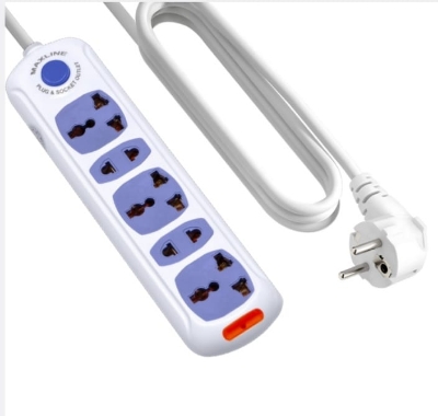 Picture of Maxline ML-0032 Multiplug 5 Port Extention Socket 10 Meters