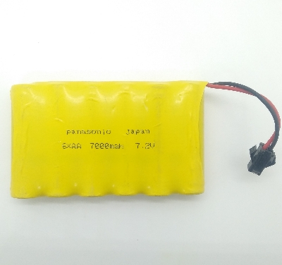 Picture of Rechargeable Battery AA*6 7.2v 700mAh  For Toy 1Pcs Multicolor