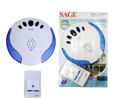 Picture of Sage Wireless Door Calling Bell J-516B(DC)(  Battery Not Included) J-516D