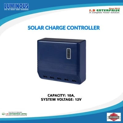 Picture of LUMINOUS SOLAR CHARGE CONTROLLER 10A 12V WITH USB MOBILE CHARGER OUTPUT