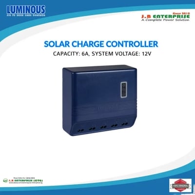 Picture of SOLAR CHARGE CONTROLLER LUMINOUS 6A 12V