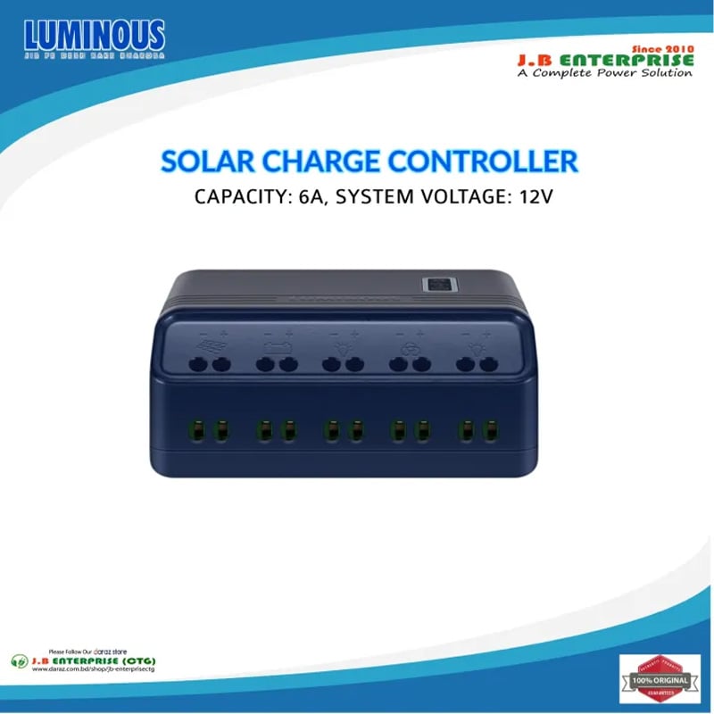 Picture of SOLAR CHARGE CONTROLLER LUMINOUS 6A 12V