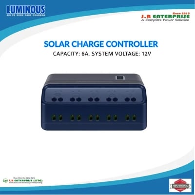 Picture of SOLAR CHARGE CONTROLLER LUMINOUS 6A 12V