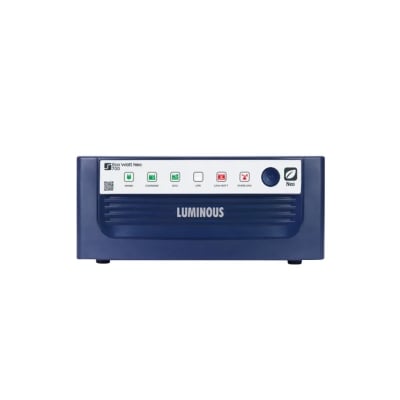 Picture of LUMINOUS IPS UPS MACHINE ECO WATT NEO 700 CAPACITY 500 WATT FOR 3 FAN 8 LIGHTS SINGLE BATTERY-Multicolor