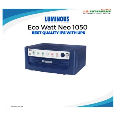 Picture of LUMINOUS IPS FOR 5 FAN 10 LIGHT FULL PACKAGE LUMINOUS 1050 WITH EASTERN 200T BATTERY-Multicolor