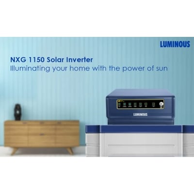 Picture of Luminous NXG 1150E Solar Hybrid IPS UPS | 850VA | 12V | 50A Solar Controller | Up to 850Wp Panels | LED Display | 24-Month Warranty | BIS Certified-Multicolor
