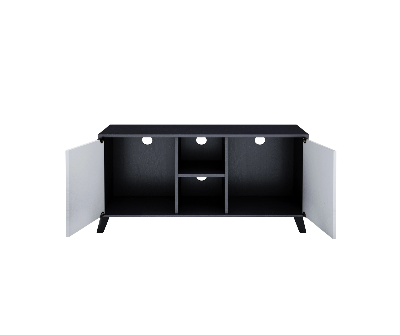 Picture of FurniQ Furniture Shelby Modern TV Entertainment Unit - Premium Melamine Board TV Stand with Storage Shelves - Wall Mounted Design