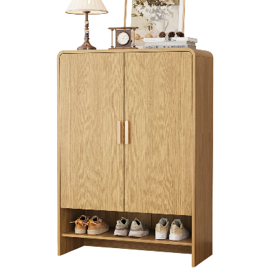 Picture of Shoe Storage Cabinet | 24 Pair Shoe Rack Organizer | Flip Drawer Entryway Cabinet | Engineered Board | Melamine Finish | FurniQ Furniture BD