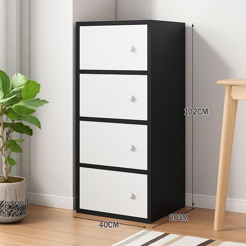 Picture of Modern Wardrobe Almirah | Clothes Storage Cabinet | Engineered Board | Melamine Finish | FurniQ Furniture BD