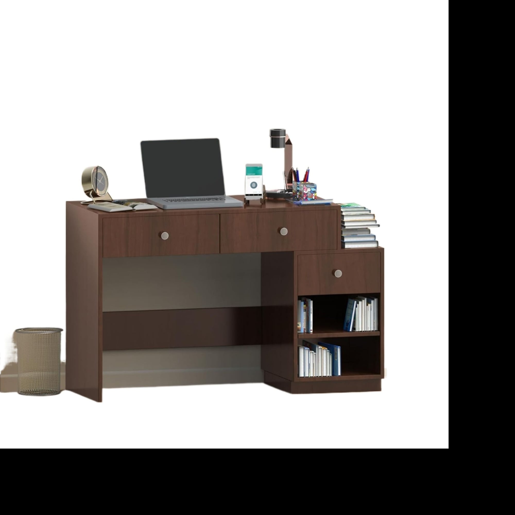 Picture of FurniQFurniture NEEHV HOME Victor Wooden Office Table for Home | Study Table for Students | Computer Desk