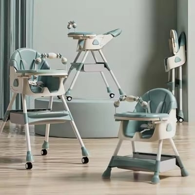 Picture of 4-in-1 Baby Premium Highchair (Green)