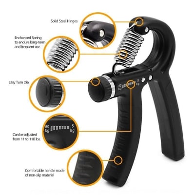 Picture of 6-50Kg Adjustable Heavy Grips Hand Gripper Gym Power Fitness Hand Exerciser Grip Body Fitness Tools