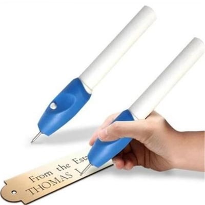 Picture of Electric Engraving Pen Jewelry Engrave Pen DIY Wood Glass Metal Engraver Pen Carve Engraving Tool