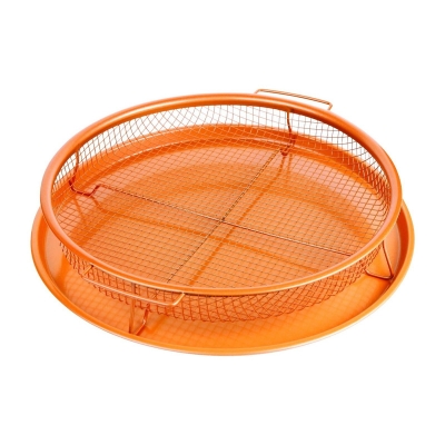 Picture of French Fries Basket Stainless Steel Heat-resistance Chips Fry Baskets Multi-function Gadgets Tools for Household Kitchen