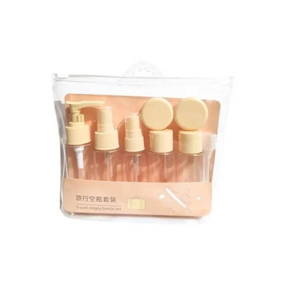 Picture of Travel Bottles Kit Leak Proof Portable Toiletry Containers Set Cosmetic Containers For Lotion Cream