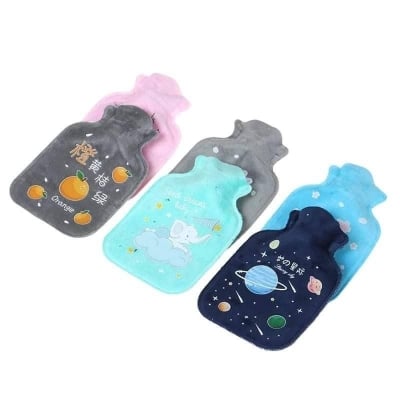 Picture of Hot water bottle with lid, hot and cold therapy, neck and shoulder pain relief portable hot water bottle