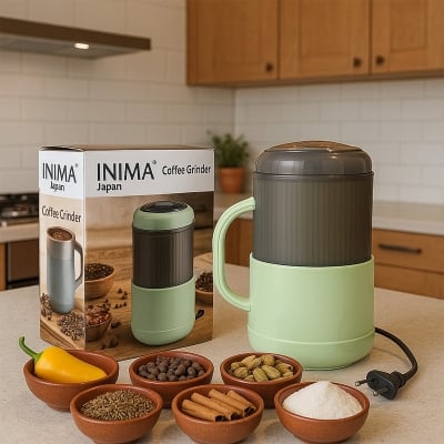 Picture of Electric Multifunctional Grinder Coffee Beans Cereal Nuts Spices Grains Grinder Machine Inima