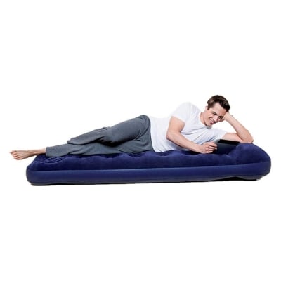 Picture of Portable Inflatable Mattress Air Bed for Outdoor Indoor for Single with electric pumper